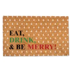 Eat Drink & Be Merry Doormat