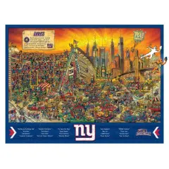 Joe Journeyman NFL Wooden Puzzle New York Giants