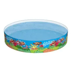 Bestway H2OGO! 6ft. Plastic Odyssey Fill 'N Fun Kids Swimming Pool