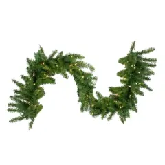25ft. Pre-Lit Buffalo Fir Commercial Christmas Garland