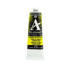 Grumbacher&reg; Academy&reg; Oil Color, 150mL Cadmium Yellow Pale Hue