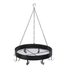 17.5" Round Hanging Pot Rack