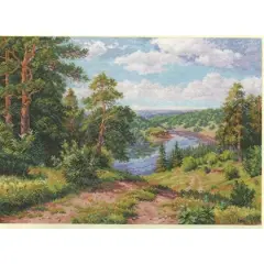 Alisa Above The River Cross Stitch Kit
