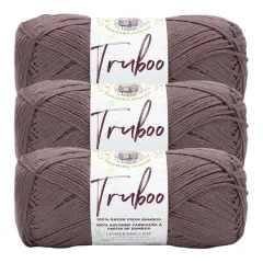 3 Pack Lion Brand&reg; Truboo Yarn Sable