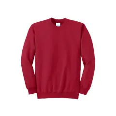 Port & Company&reg; Essential Fleece Crewneck Sweatshirt Red