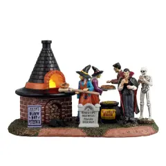 Lemax&reg; Spooky Town&reg; Zelda's Black Hat Pizzeria