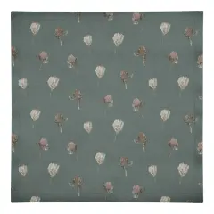 Cottage Florals Cotton Twill Napkin Emerald