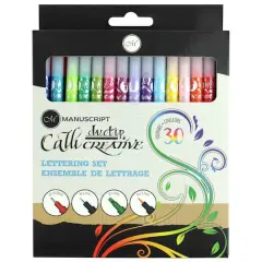 Manuscript Callicreative 30 Color Duotip Marker Set