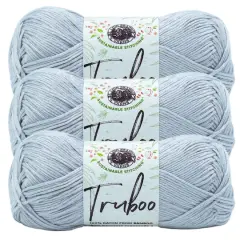 3 Pack Lion Brand&reg; Truboo Yarn Silver