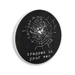 Stupell Industries Trapped In Your Web Humor Wall Plaque Art