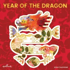 TF Publishing 2024 Year of the Dragon Wall Calendar