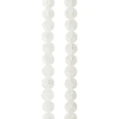Matte Quartz Round Beads, 6mm by Bead Landing&trade;