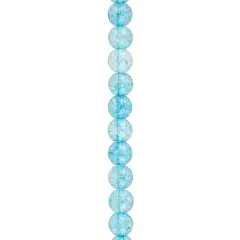 Light Blue Quartz Round Beads by Bead Landing&trade;