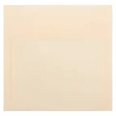 JAM Paper 6.5" x 6.5" Square Translucent Vellum Envelopes, 25ct. Spring Ochre