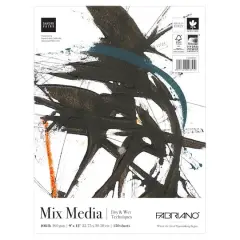 Fabriano&reg; Studio Mixed Media Fat Pad, 9" x 12"