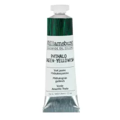 Williamsburg&reg; Artist Oil Colors, 37mL Phthalo Green-Yellowish