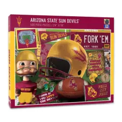 College Team Retro Series 500 Piece Puzzle Arizona State Sun Devils