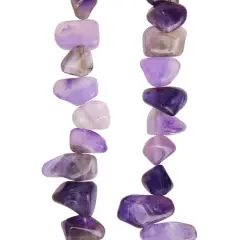 Amethyst Teardrop Stone Beads, 15mm by Bead Landing&trade;