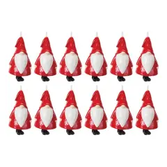 12ct. Ceramic Gnome Bell Ornament