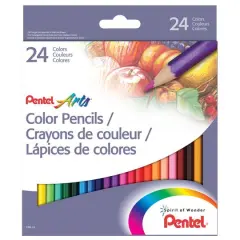 Pentel&reg; 24 Color Pencil Set