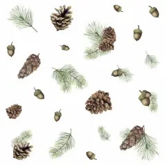 RoomMates Acorn & Pinecone Peel & Stick Wall Decals