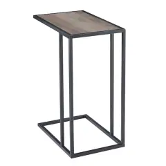 Walker Edison Gray Wash Modern End C Table