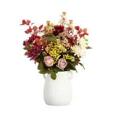 25" Mixed Flower Arrangement in Ceramic Vase