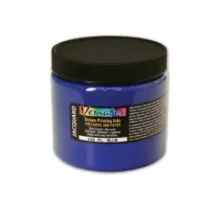 Jacquard Versatex Screen Printing Ink, 16oz. 339 Fluorescent Blue