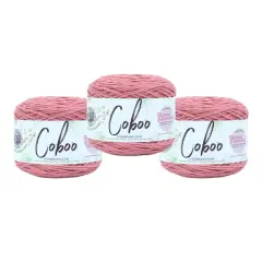3 Pack Lion Brand&reg; Coboo&reg; Yarn Terracotta