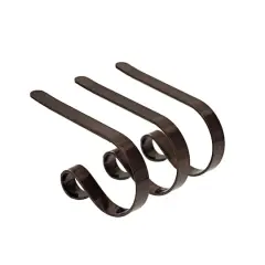 Original MantleClip&reg; Oil-Rubbed Bronze Stocking Holders, 3ct.