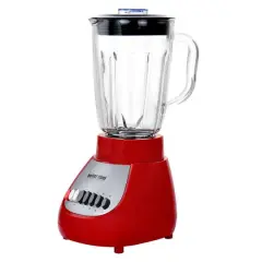 Better Chef Red 42oz. 10-Speed 350-Watt Glass Jar Blender