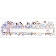 Design Works&trade; The Last Supper Stamped Embroidery Kit