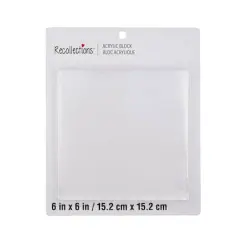 6" Acrylic Block by Recollections&trade;