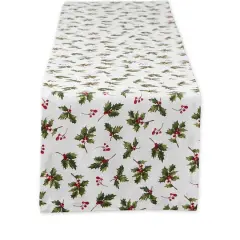 DII&reg; 72" Holly Heritage Table Runner