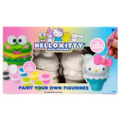 Hello Kitty&reg; & Friends Paint Your Own Figurines Set