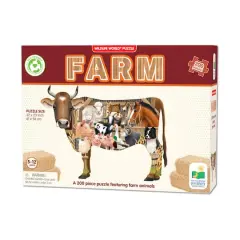Wildlife World Puzzle - Farm: 200 Pcs