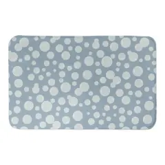 Bubbles All Over Bath Mat Blue