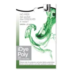 Jacquard Synthetic Fabric iDye, 14g Green