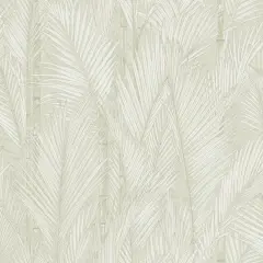 RoomMates Swaying Fronds Peel & Stick Wallpaper Taupe
