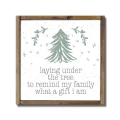 What a Gift I Am Framed Wood Plaque