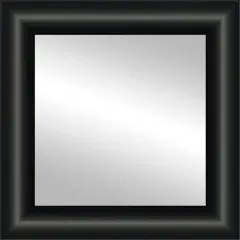 Timeless Frames&reg; Jude Black 12" x 12" Framed Mirror