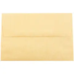 JAM Paper A8 Parchment Invitation Envelopes, 50ct. Antique Gold