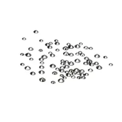 Round Flatback Austrian Crystals Mix by Bead Landing&trade;, 90ct. Light Chrome