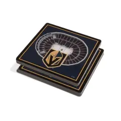 NHL 3D StadiumView Coasters, 2ct. Vegas Golden Knights
