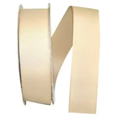 The Ribbon Roll 1.5" x 50yd. Grosgrain Solid Ribbon Natural