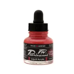Daler-Rowney&reg; 1oz. FW Pearlescent Liquid Acrylic Ink 123 Volcano Red