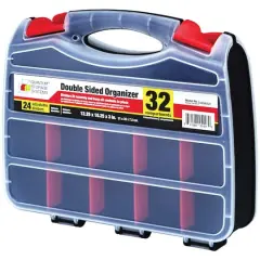 Quantum Storage Systems&reg; Black & Red Double Sided Organizer