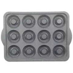 12-Cavity Metal-Reinforced Silicone Mini Donut Pan by Celebrate It&reg;