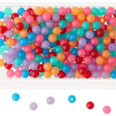 Mixed Jelly Craft Beads, 10mm by Bead Landing&trade;