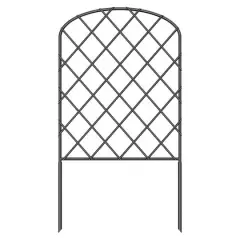 NEX&trade; Metal Rhombic Pet Guard & Garden Stake Fence, 10ct.